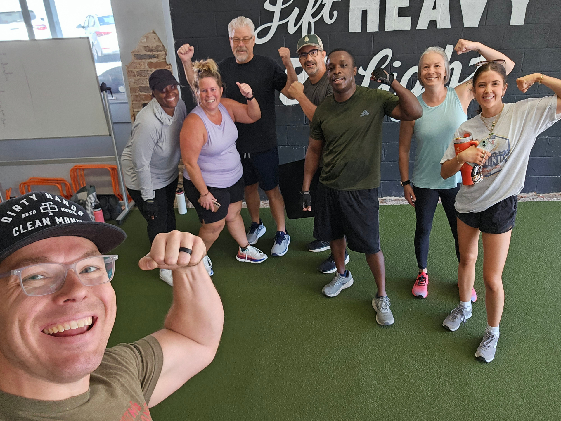 Small-group personal training at Rise Strength