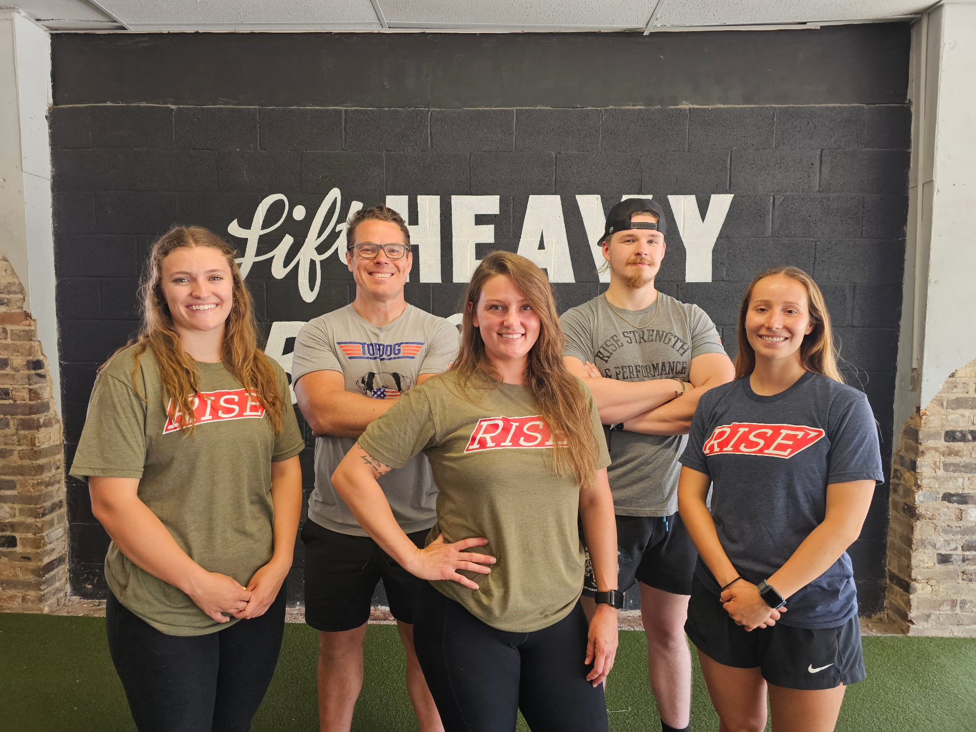 The Rise Strength coaching team