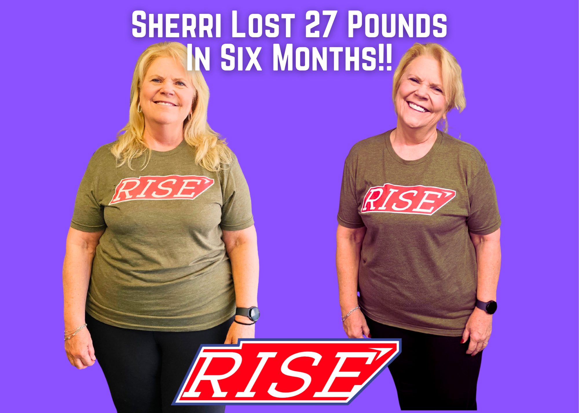 Sherri — Lost 27 lbs in 6 months at Rise Strength